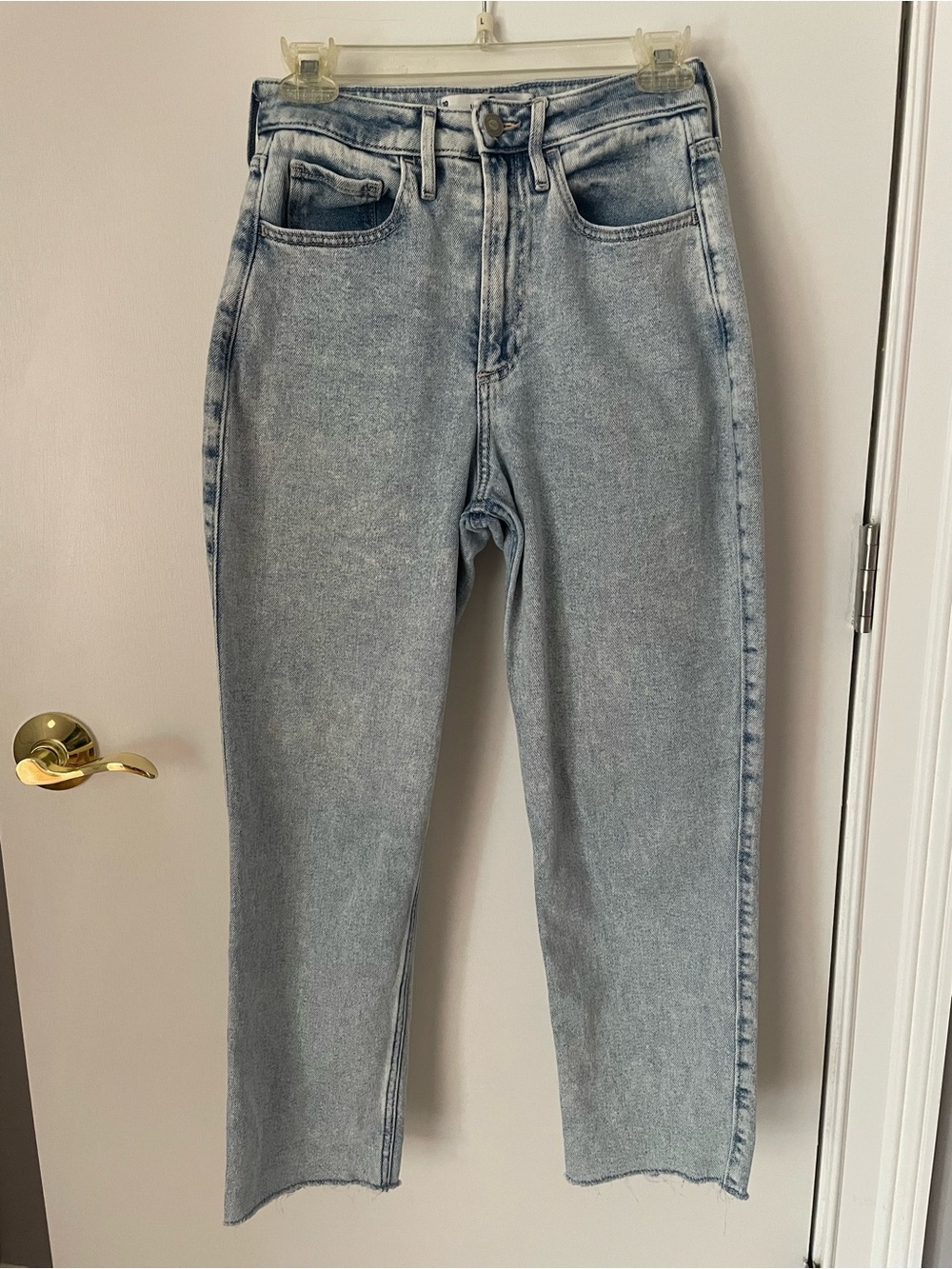 Hollister Light Blue Straight Leg Jeans
